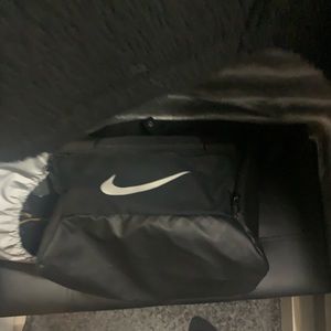 Black nike gym bag